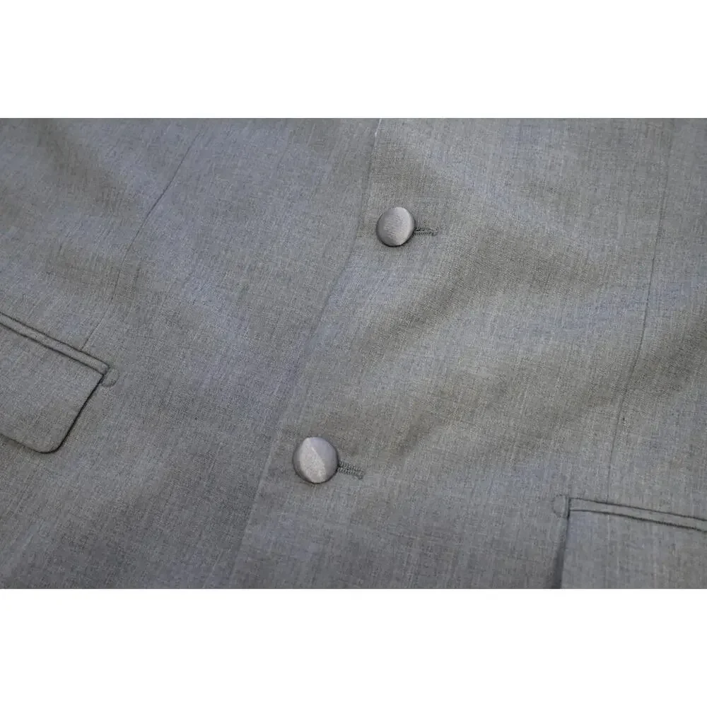 Vinci Slim Fit Tuxedo 2 Piece Suit Pants Jacket‎ Gray Mens Sz 44 x 30 50 R